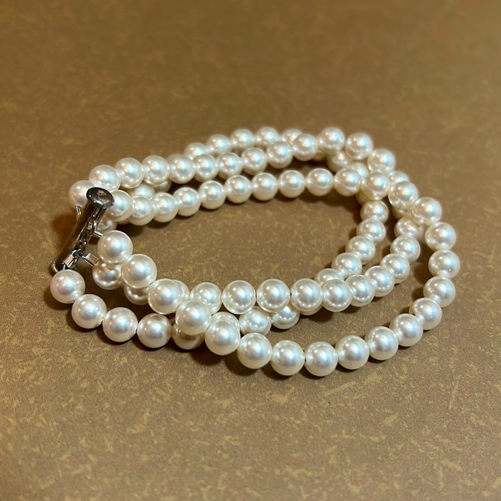 3-Strand Pearl Bracelet